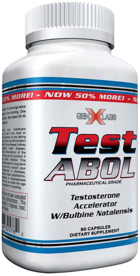 GenXLabs Test-ABOL 90 caps Muscle Growth|Test Booster|Bodyandfitness.com
