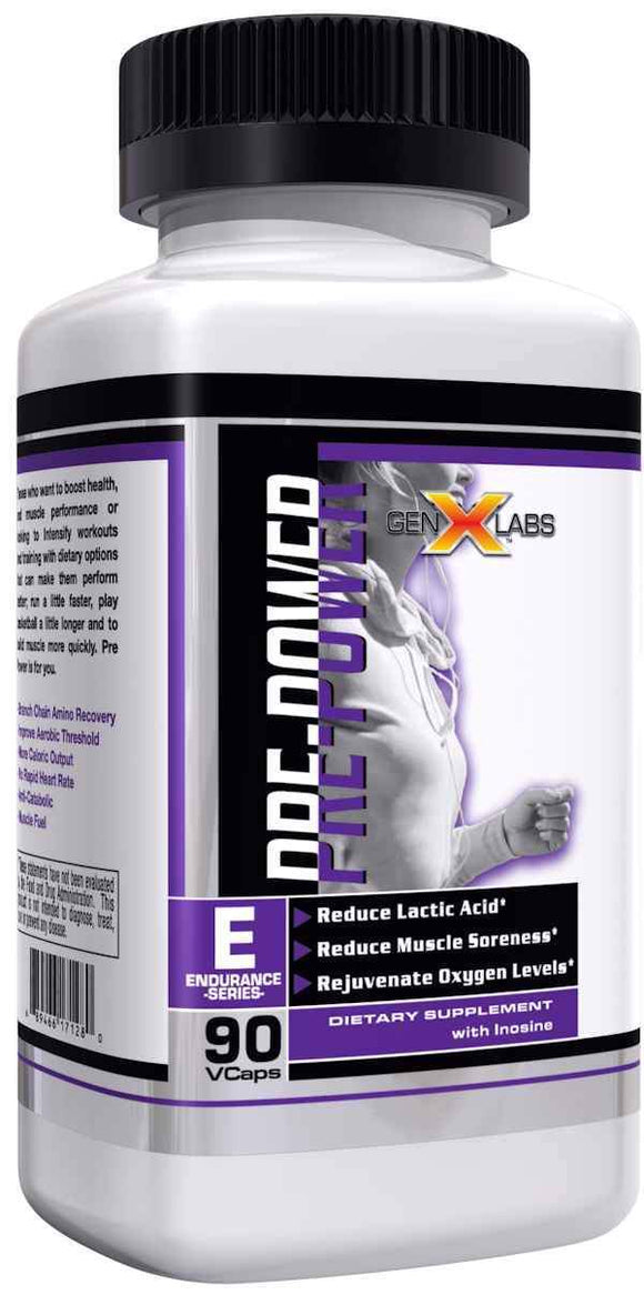 GenXLabs Pre-Power Pre-Workout Capsules|Citrulline|Bodyandfitness.com