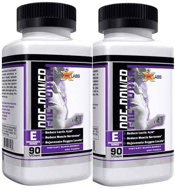 GenXLabs Pre-Power Pre-Workout Caps|Citrulline|Bodyandfitness.com