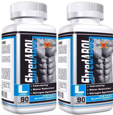 GenXLabs ShredABOL with Glutamine Double Pak|Diuretics|Bodyandfitness.com