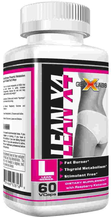 GenXLabs LeanX4 Stimulant-Free Fat Burner|Fat Burner|Bodyandfitness.com