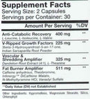 GenXLabs V-Ripped, X-ABOL with FREE Hard Natural Body|Test Booster|Bodyandfitness.com