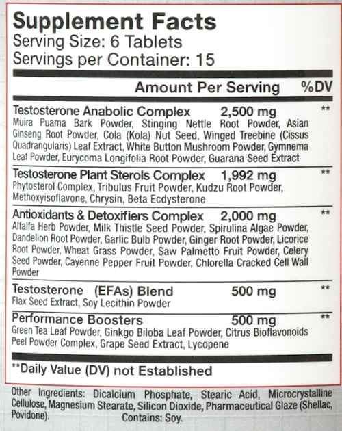 GenXLabs SterolABOL Natural Plant Sterol-Based|Test Booster|Bodyandfitness.com