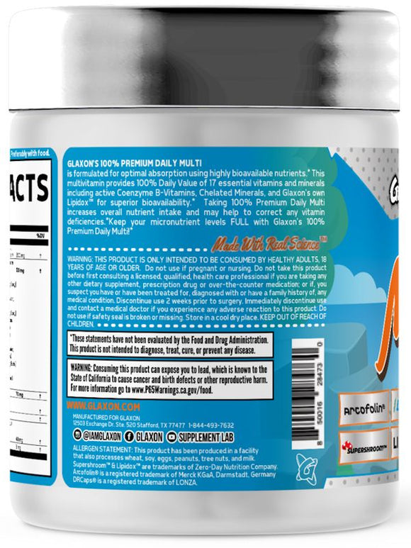 Glaxon 100% Premium Daily Multi||Bodyandfitness.com