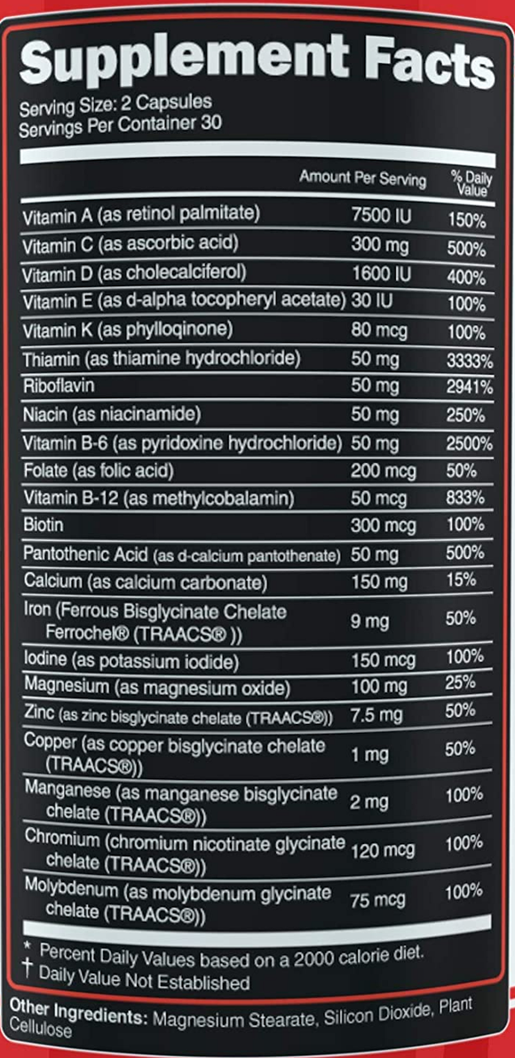 Primeval Labs Glory Multi Vitamin|Multi Vitamin|Bodyandfitness.com