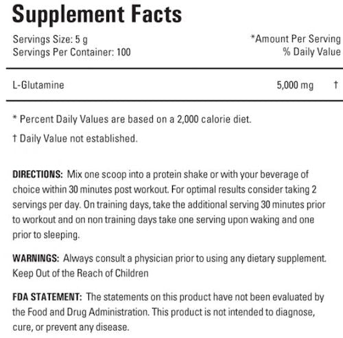 MyoPharma Glutamine 100 serving Best Price|Glutamine|Bodyandfitness.com