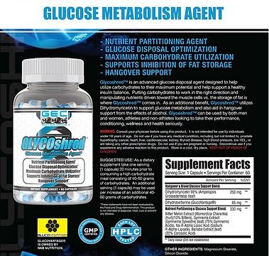 GEC Glycoshred Fat Burner banner