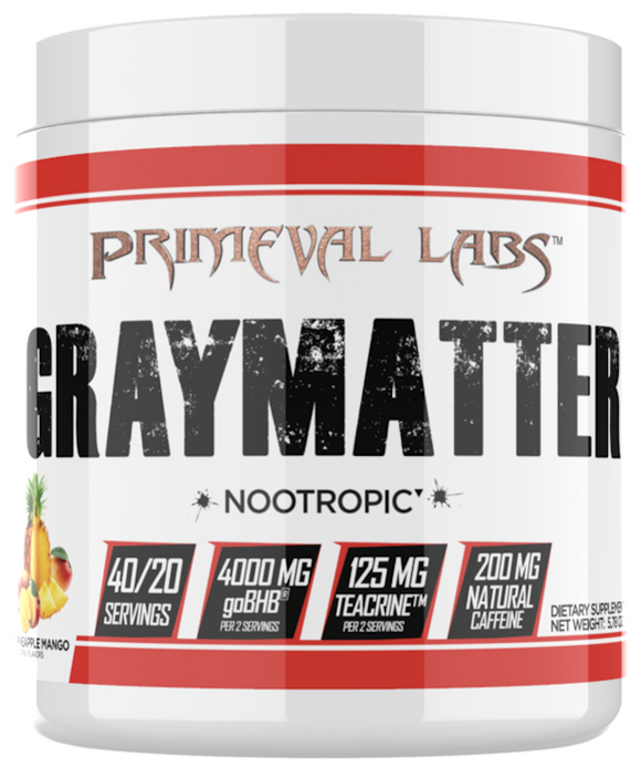 Primeval Labs Gray Matter|Pre workout|Bodyandfitness.com