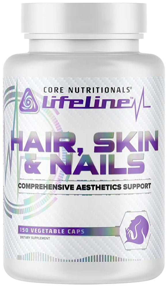 Core Nutritionals Lifeline Hair, Skin, Nails|Hair Vitamins|Bodyandfitness.com