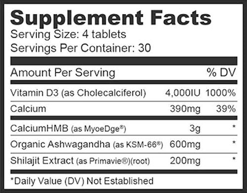 Purus Labs Halovar Test Booster 120 Tablets|Test Booster|Bodyandfitness.com