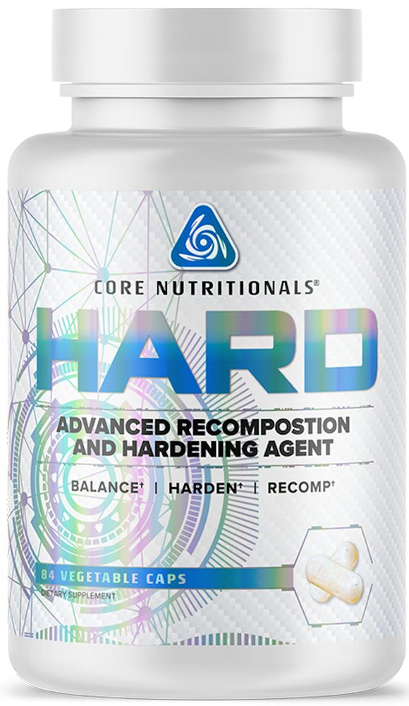 Core Nutritionals Hard Advanced Hardening Agent 84 Caps|Lean Muscle|Bodyandfitness.com