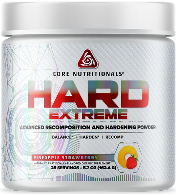 Core Nutritionals Hard Extreme Powder Advanced Hardening 28 Servings|Test Booster|Bodyandfitness.com