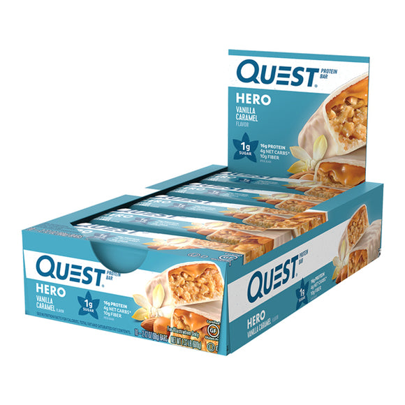 Quest Hero Bars  box of 12|Bars|Bodyandfitness.com
