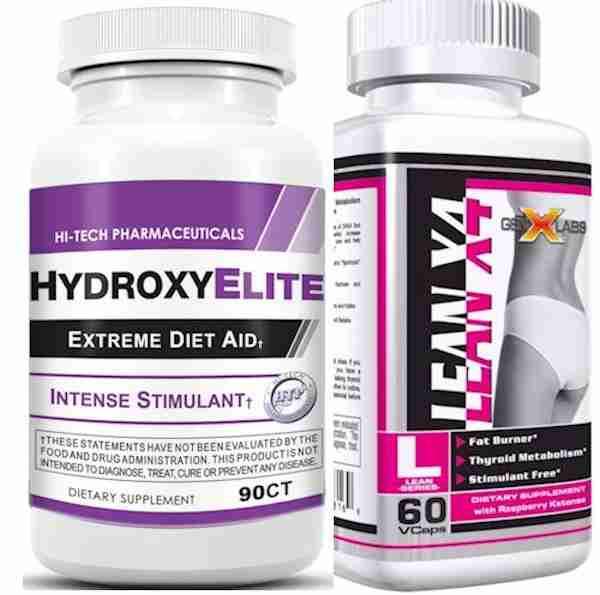 Hi-Tech HydroxyElite w/ Free LeanX4 Fat Burner Best Weight Loss