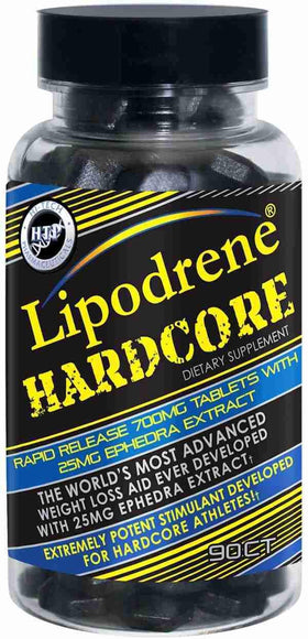 Hi-Tech Pharmaceuticals Lipodrene Hardcore 90 Tabs|Appetite Control|Bodyandfitness.com