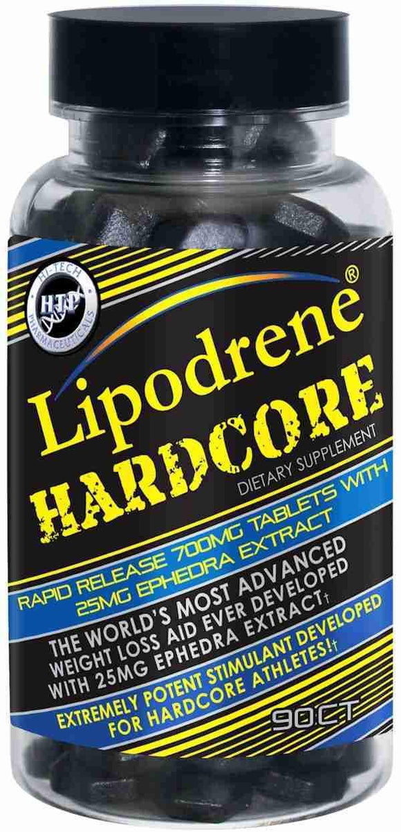 Hi-Tech Pharmaceuticals Lipodrene Hardcore 90 Tabs|Appetite Control|Bodyandfitness.com