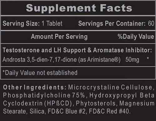 Hi-Tech Pharmaceuticals Arimistane 60ct
