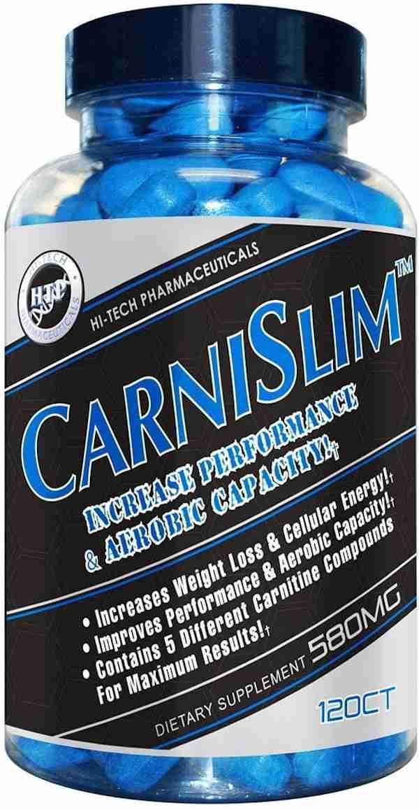Hi-Tech CarniSlim non-stimulant Carnitine fat burner fast weight loss