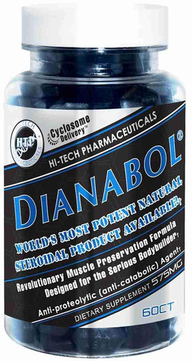 Hi-Tech Pharmaceuticals Dianabol 60ct|Muscle Growth|Bodyandfitness.com