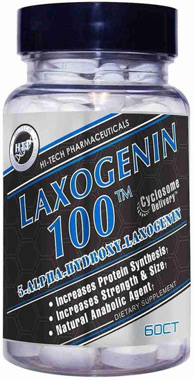 Hi-Tech Pharmaceuticals Laxogenin 100 60 Tabs|HardCore|Bodyandfitness.com
