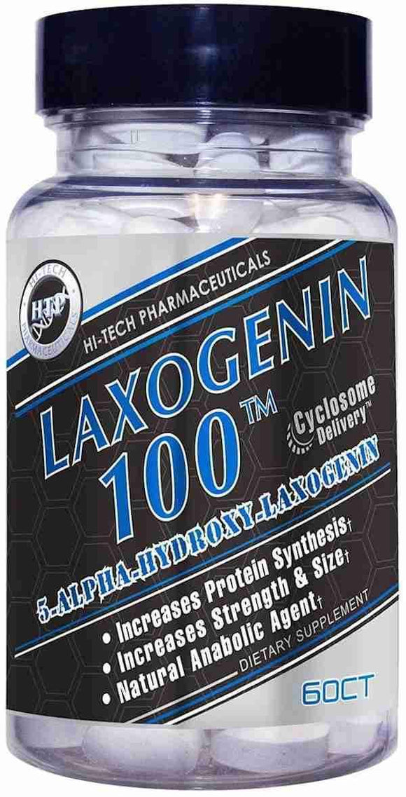 Hi-Tech Pharmaceuticals Laxogenin 100 60 Tabs|HardCore|Bodyandfitness.com