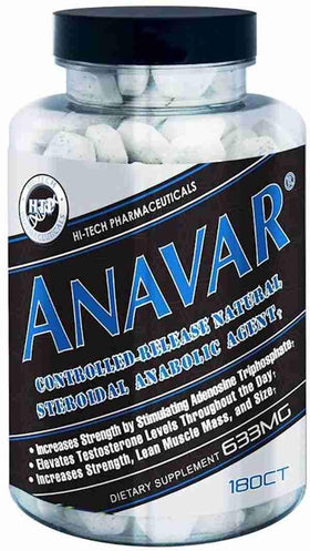 Hi-Tech Pharmaceuticals Anavar 180ct|Muscle Pumps|Bodyandfitness.com