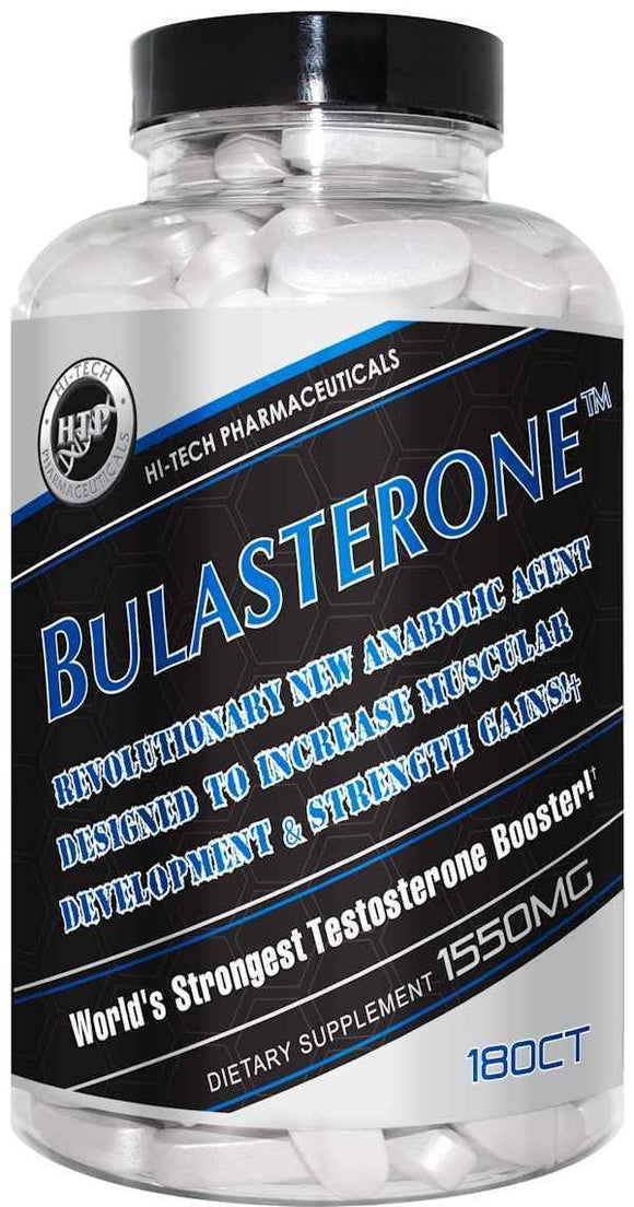 Hi-Tech Pharmaceuticals Bulasterone 180 ct|Test Booster|Bodyandfitness.com