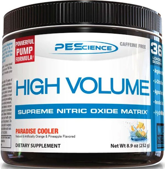 PEScience High Volume 36 servings|Pre workout|Bodyandfitness.com