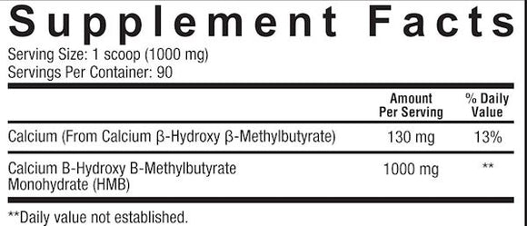 Core Nutritionals HMB Powder|Recovery|Bodyandfitness.com