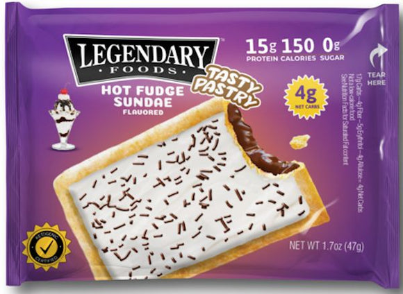Legendary Foods Tasty Pastry Toaster Pastries (1.7oz 10 Pack)|Health Food|Bodyandfitness.com