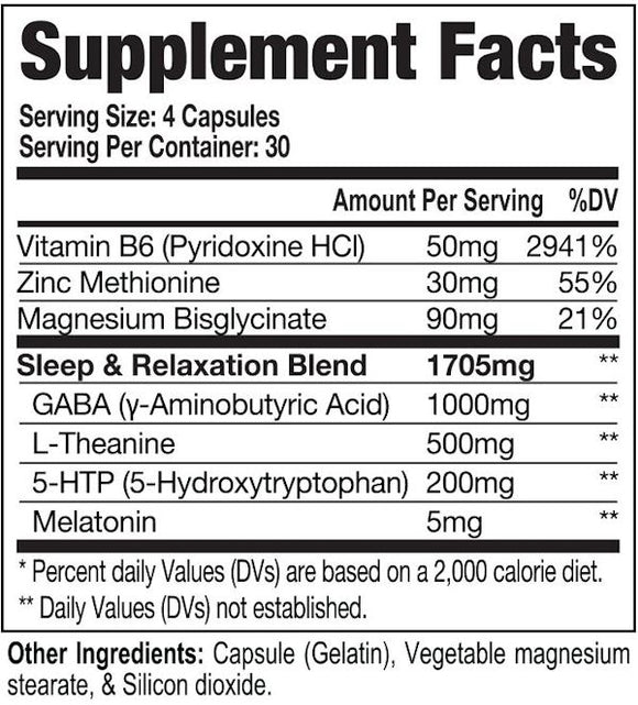 Alpha Prime Supplements Hyper-Nite 120 Capsules|Sleep Aid|Bodyandfitness.com