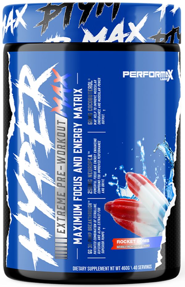 Performax Labs Hypermax Extreme pre-workout pumps