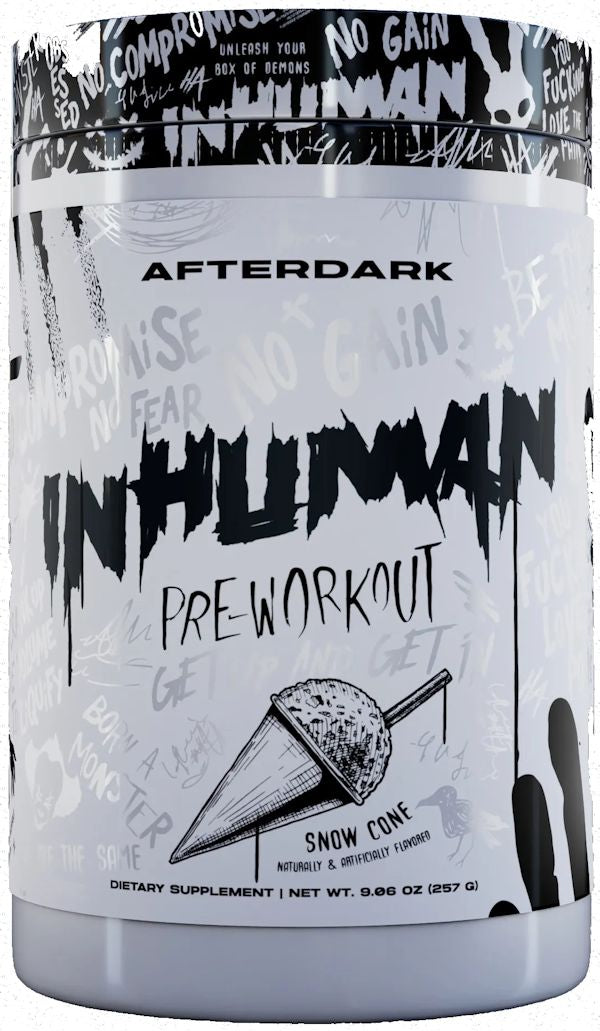 AfterDark Pharmaceuticals Inhuman Pre-Workout2
