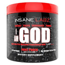 Insane Labz I Am God 25 servings|Test booster|Bodyandfitness.com