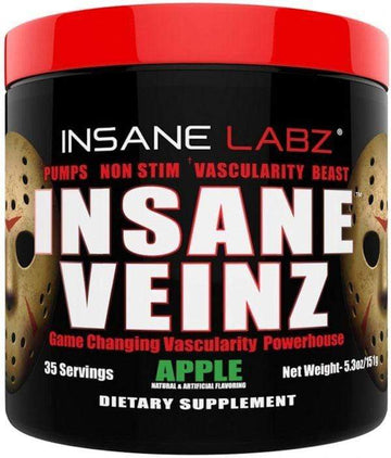 Insane Labz Insane Veinz Pre-Workout|Muscle Pumps|Bodyandfitness.com