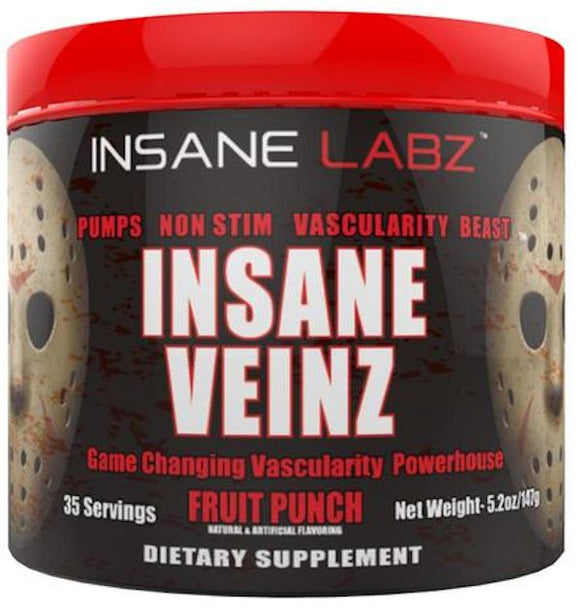 Insane Labz Insane Veinz Pre-Workout|Muscle Pumps|Bodyandfitness.com