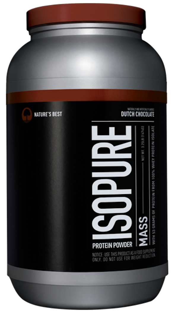 Nature's Best Isopure Mass 3.25lbs|Protein|Bodyandfitness.com