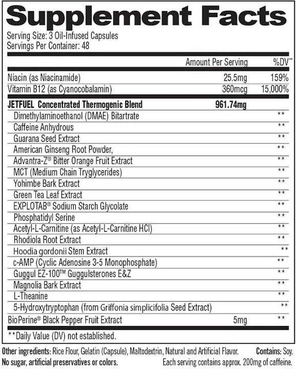 GAT Sport Jetfuel Original 144 ct|Metabolism Boosters|Bodyandfitness.com