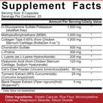 5% Nutrition Joint Defender White fact