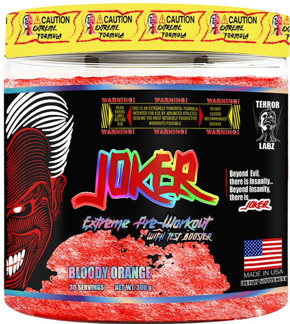 Terror Labz Joker 30 servings|workout|Bodyandfitness.com