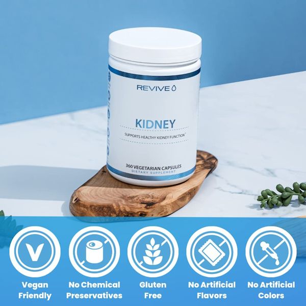 Revive Kidney Supports Healthy Kidney Functions 360 Vegetarian Capsules ban
