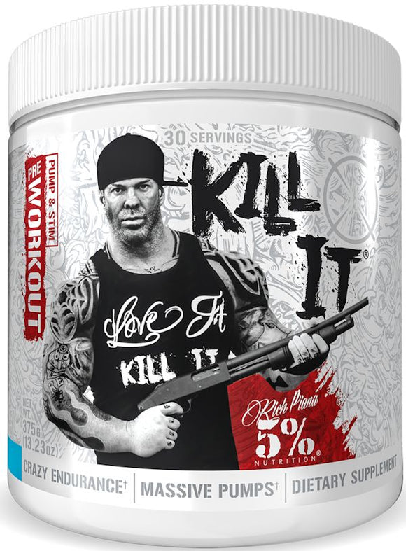 5% Nutrition Kill It Stim-Pumps Pre-Workout 30 Servings|Creatine|Bodyandfitness.com