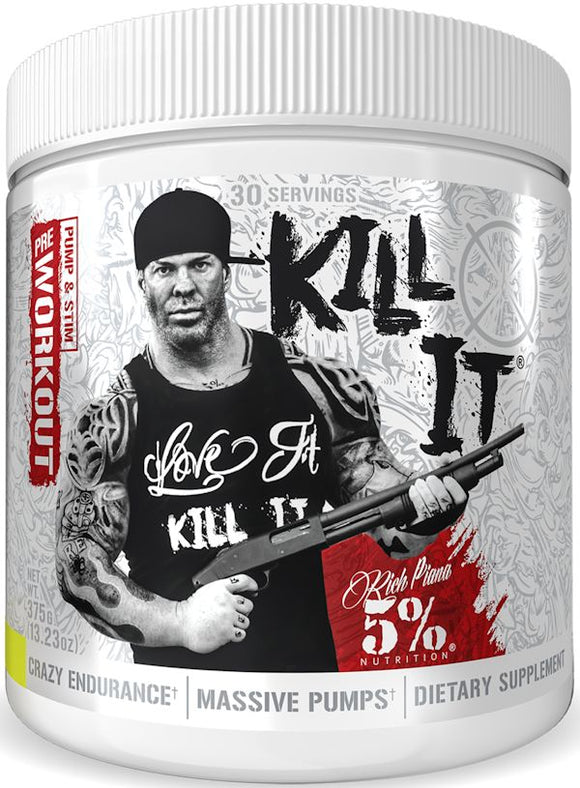 5% Nutrition Kill It Stim-Pumps Pre-Workout 30 Servings|Creatine|Bodyandfitness.com