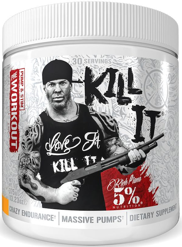 5% Nutrition Kill It Stim-Pumps Pre-Workout 30 Servings|Creatine|Bodyandfitness.com