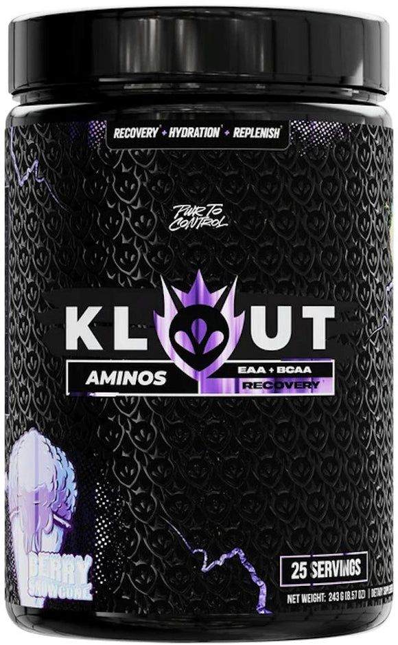 Klout Aminos EAA & BCAA 25 serving|Amino Acids|Bodyandfitness.com