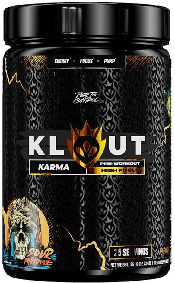 Klout Karma Pre-Workout Focus Low Stim|Pre Workout|Bodyandfitness.com