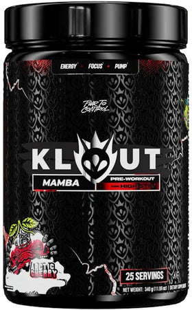 Klout Mamba High Stimulant Pre-Workout|Pre Workout|Bodyandfitness.com