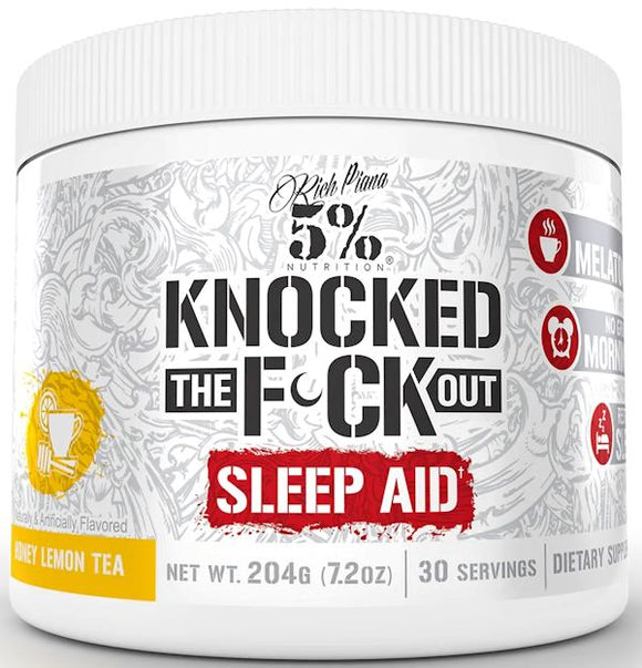 5% Nutrition Knocked The F*ck Out Sleep Aid|Sleep Aid|Bodyandfitness.com