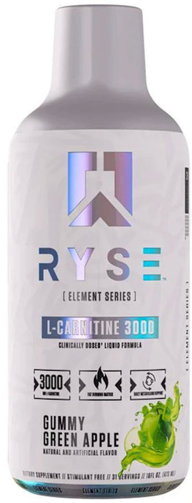 Ryse Supplements Liquid L-Carnitine 3000 31 servings|Carnitine|Bodyandfitness.com