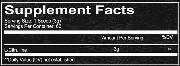 Redcon1 L-Citrulline 60 Servings|Citrulline|Bodyandfitness.com